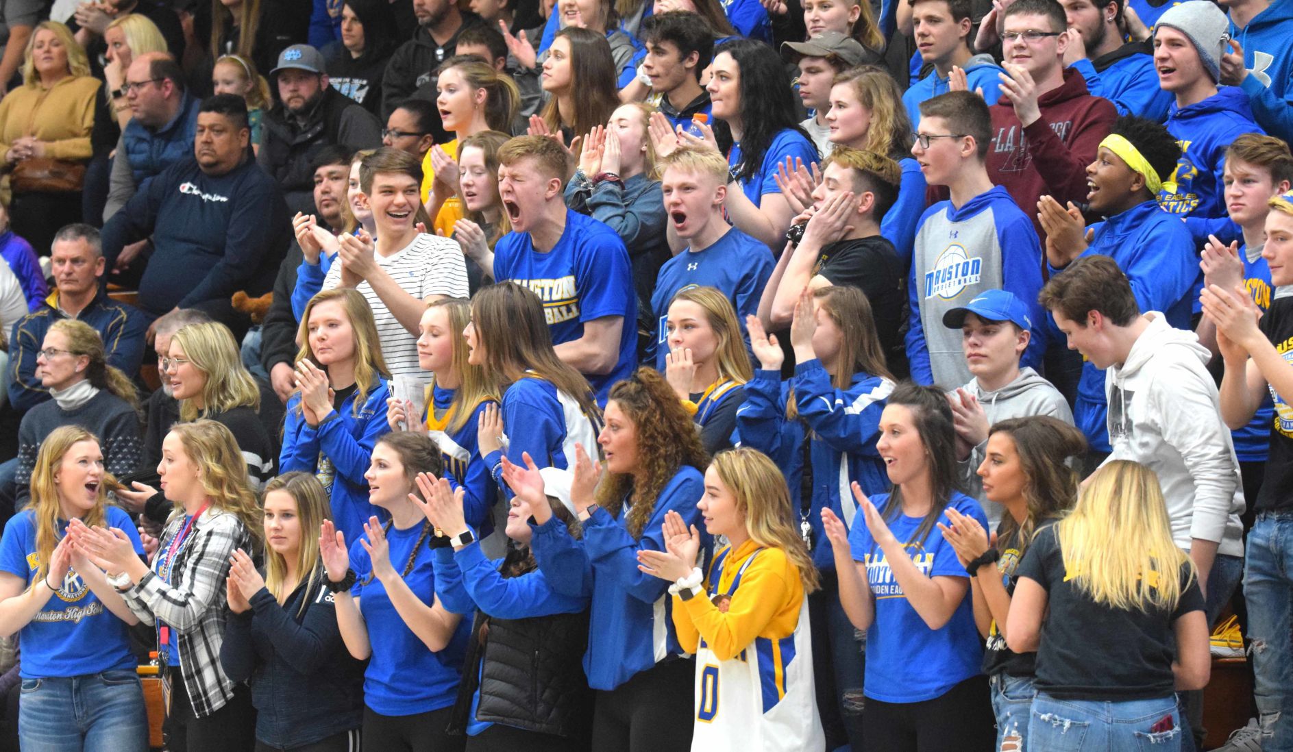 Mauston student section